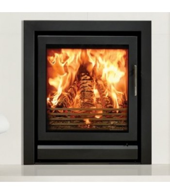 Riva 55 Multifuel Cassette Stove Metallic Black or Storm Metallic